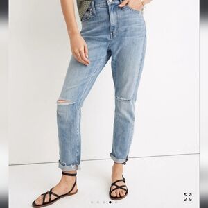Madewell Hi-Rise Slim Boyjean Sz 27